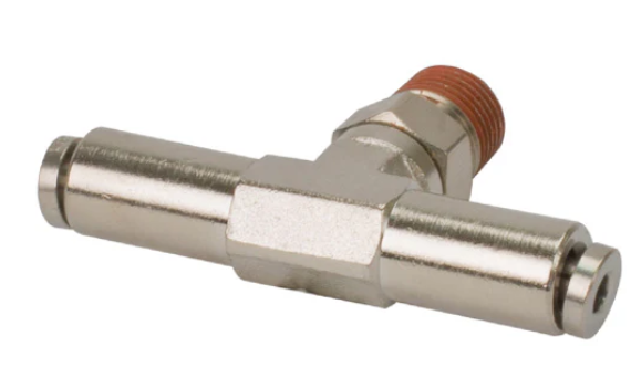VIAIR | DOT Approved 1/4" Airline Swivel-T PTC Fitting