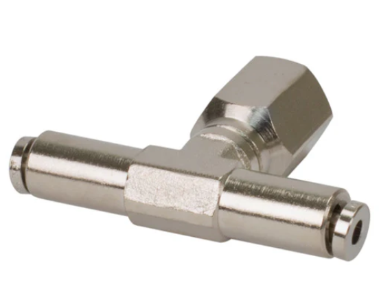 VIAIR | DOT Approved 1/4" Airline Swivel-T PTC Fitting