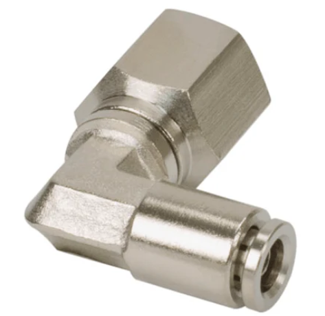 VIAIR | DOT Approved 1/4" Airline Swivel Elbow PTC Fitting