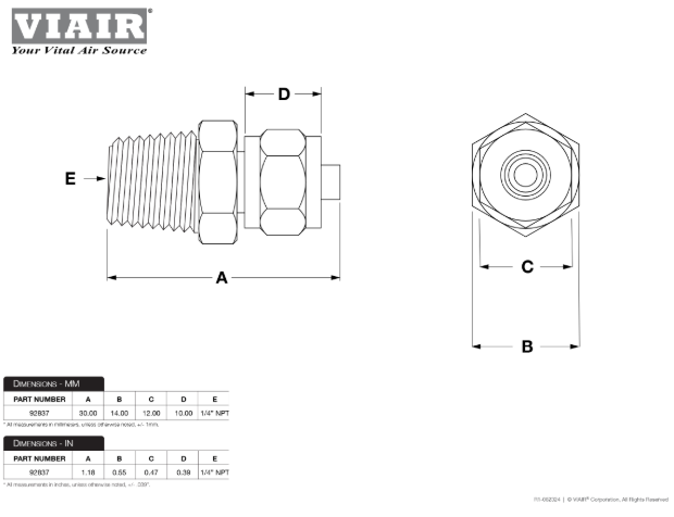 VIAIR | Compression Fittings
