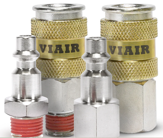 VIAIR | High Flow Automatic Quick Connect Coupler & Stud Kits
