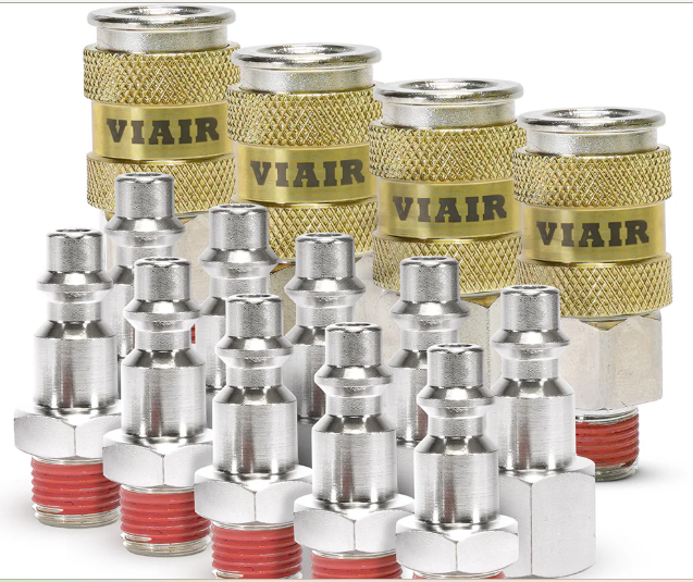 VIAIR | High Flow Automatic Quick Connect Coupler & Stud Kits