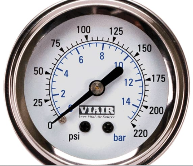 VIAIR | Dash Panel Gauge