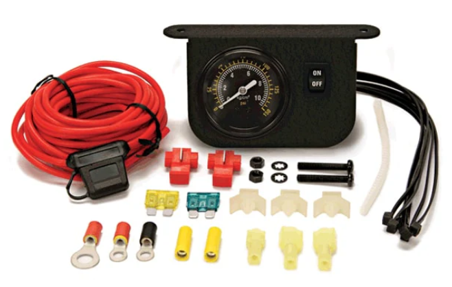VIAIR | Illuminated Dash Panel Gauge Kit
