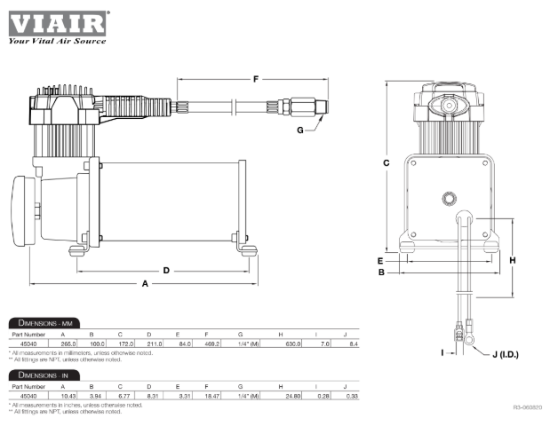VIAIR | Constant Duty Onboard Air System (10007)