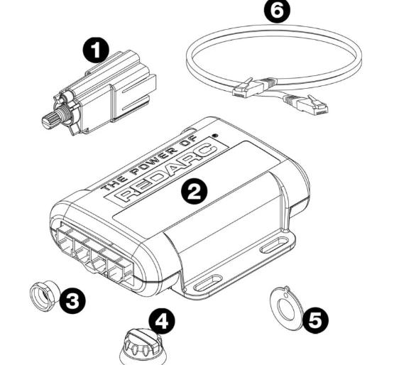 REDARC | Tow-Pro Liberty Electric Brake Controller (EBRH-ACCNA)