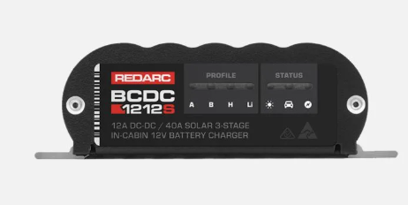 REDARC | BCDC Trailer S - 12A Vehicle to Trailer Charger with Solar (BCDC1212S)