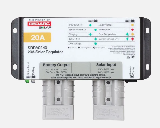 REDARC | 20 Amp Solar Regulator (SRPA0240)