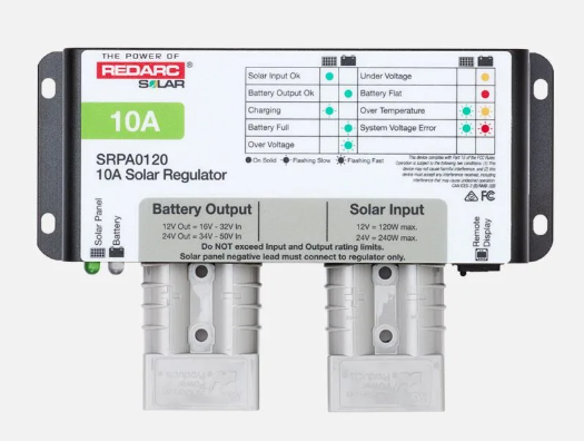 REDARC | 10 Amp Solar Regulator (SRPA0120)
