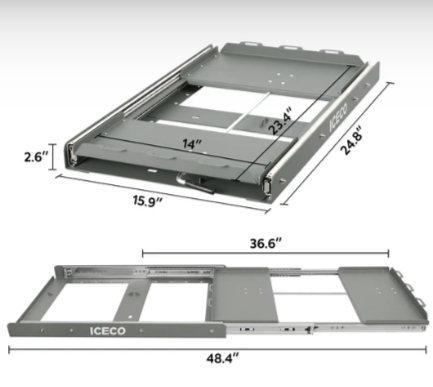 ICECO | Slide Mount for JP30/40/50 Refrigerator