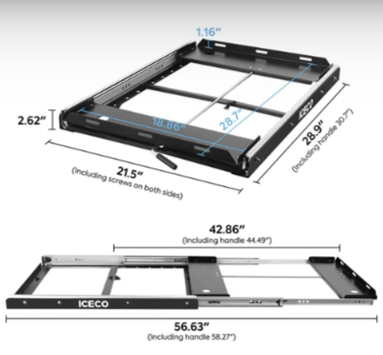 ICECO | APL55/VL60PRO Slide Mount