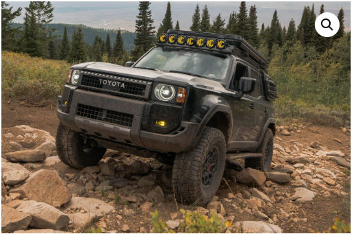 CBI OFFROAD | Land Cruiser 2024-2026 Overland Kickout Rock Sliders