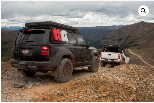 CBI OFFROAD | Land Cruiser 2024-2026 Overland Kickout Rock Sliders