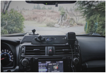 EXPEDITION ESSENTIALS | 4Runner Dash Mount Powered Accessory Mount for 5th Gen (T4RPAM)