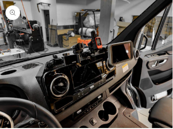 EXPEDITION ESSENTIALS | Mercedes Sprinter Dash Mount from Expedition Essentials