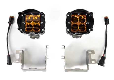 HERETIC STUDIO | 4Runner 5th Gen 2010-2024 LED Fog Light Kit Amber Lens