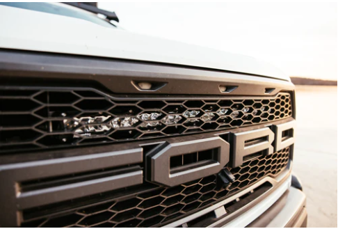 HERETIC STUDIO | Ford F-150 Raptor 2017-2021 Behind The Grille 30" LED Light Bar Clear Lens