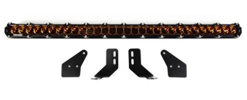 HERETIC STUDIO | Ford F-150 Raptor 2017-2021 Behind The Grille 30" LED Light Bar Amber Lens