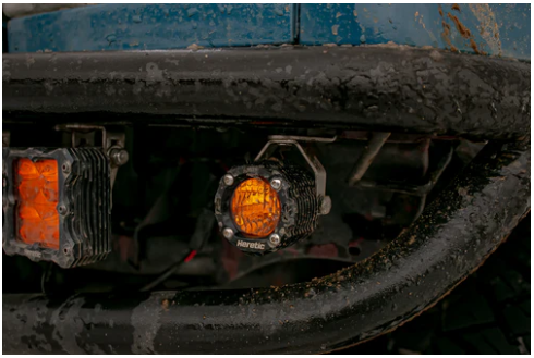 HERETIC STUDIO | BA-1R Amber LED Pod Light