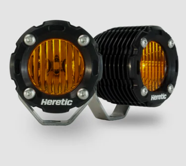 HERETIC STUDIO | BA-1R Amber LED Pod Light Pair Pack