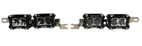 HERETIC STUDIO | 4th Gen Toyota Tacoma (2024+) LED Fog Light Kit - Clear Lens (Low Power)