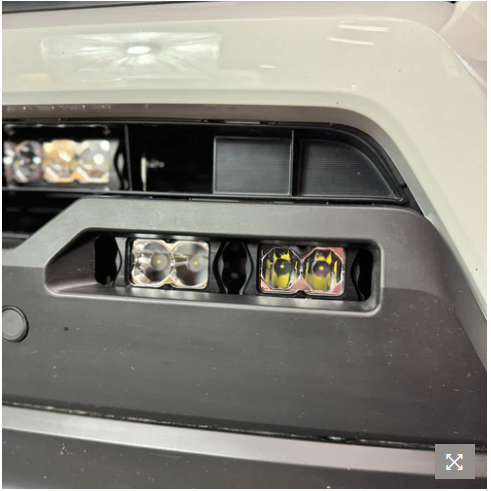 HERETIC STUDIO | 4th Gen Toyota Tacoma (2024+) LED Fog Light Kit - Clear Lens (Low Power)