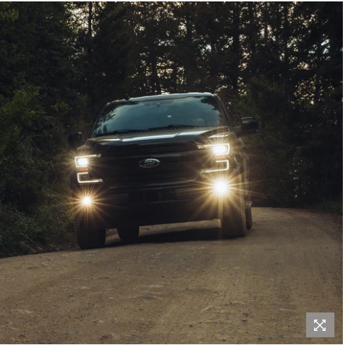 HERETIC STUDIO | Ford F-150 (2015-2020) - LED Fog Light Kit - Clear Lens