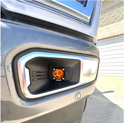 HERETIC STUDIO | Ford Super-Duty LED Fog Light Kit (2023+)