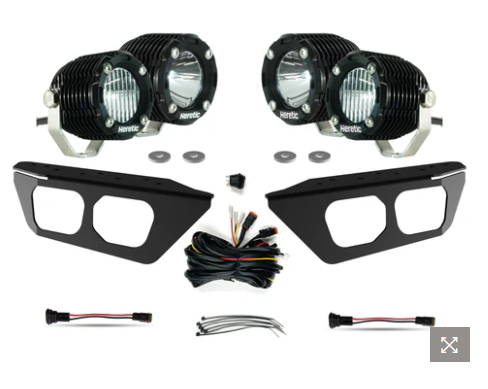 HERETIC STUDIO | Ford Ranger Raptor (2024+) - Dual BA-1R LED Fog Light Kit