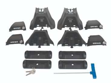 RHINO RACK | Sportz 2500 Silver 2 Bar Roof Rack (JC-07680)