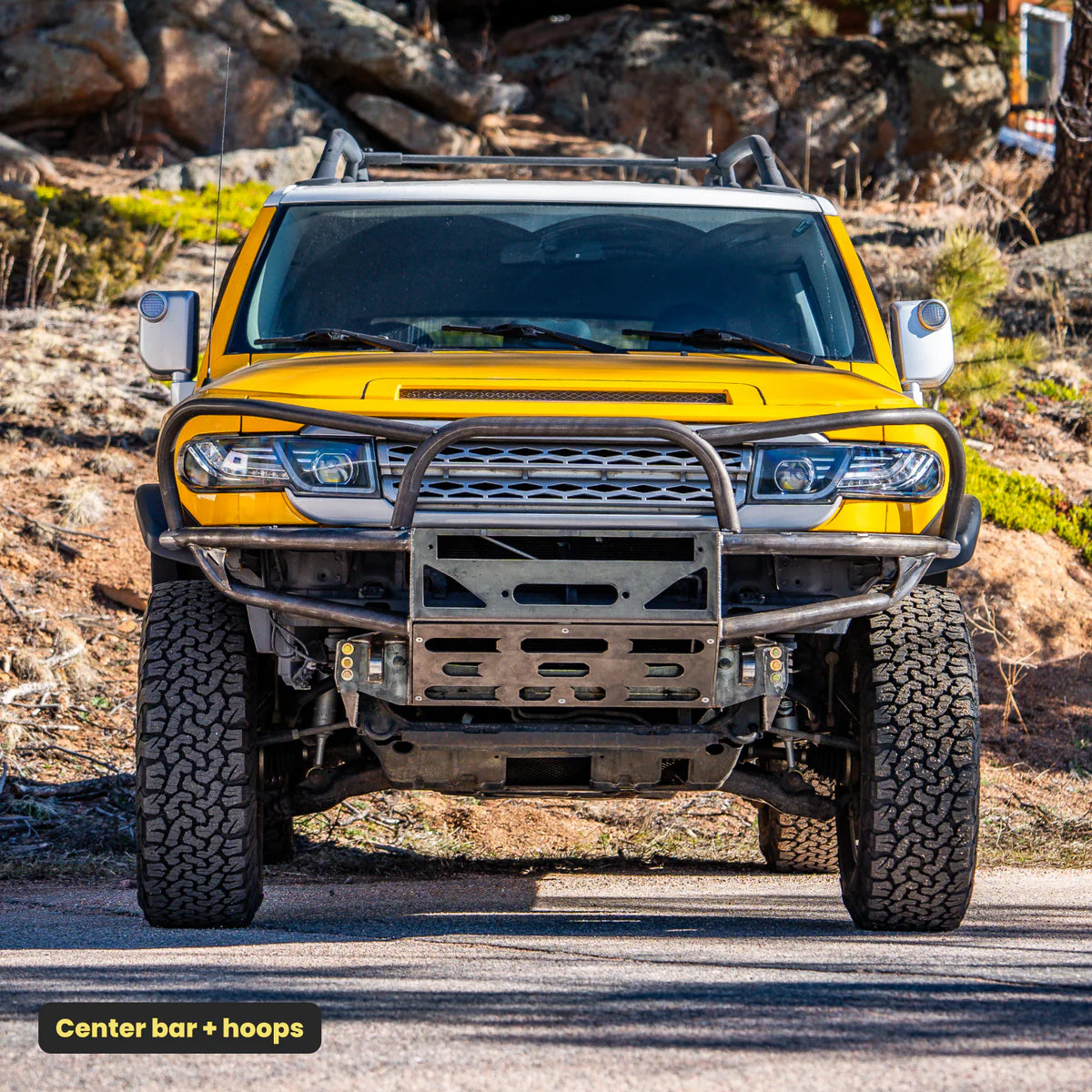 LIL B's FABRICATION | Toyota FJ Cruiser Front Bumper