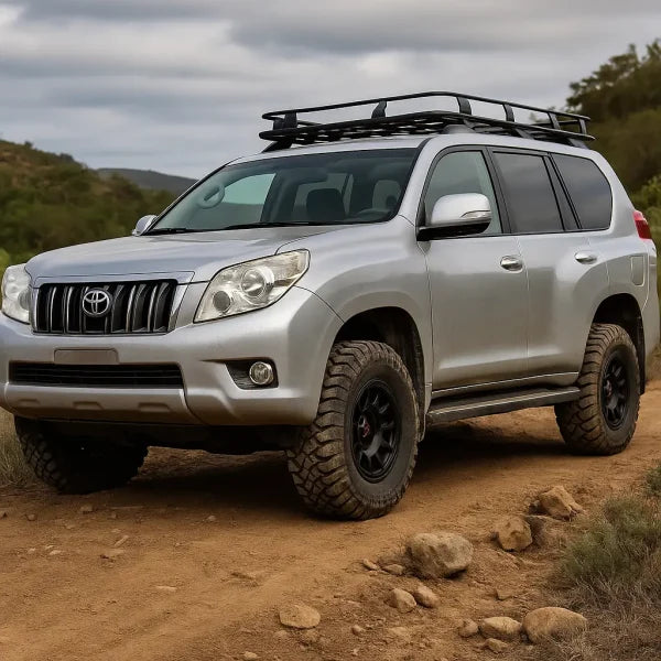 POWERBRAKE | Land Cruiser Prado 120 Series (2003 - 2009) Rear D-Line Rotor & Pad Kit (DT1009_f)