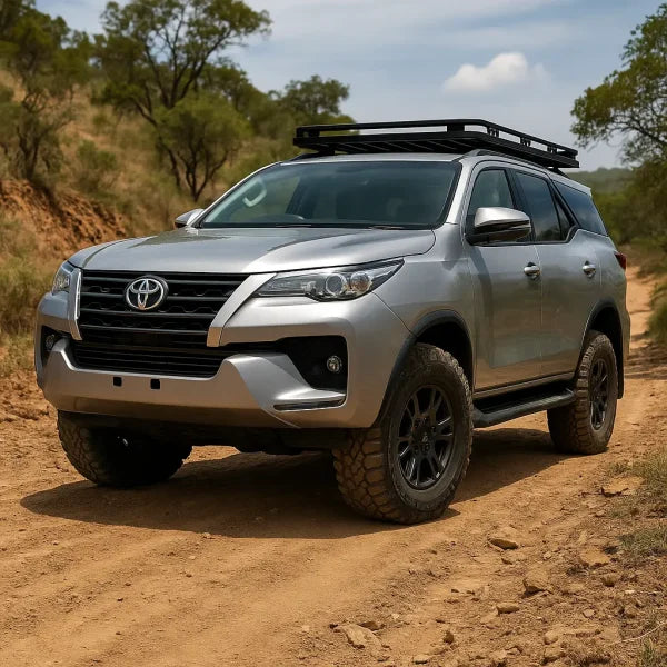 POWERBRAKE | Fortuner II SW4 (16 - Present) Rear D-Line Rotor & Pad Kit (DT1004_d)