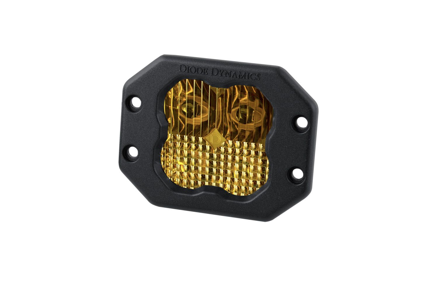 DIODE DYNAMICS | SS3 SAE Yellow Sport Flush Mount LED Pod (One)