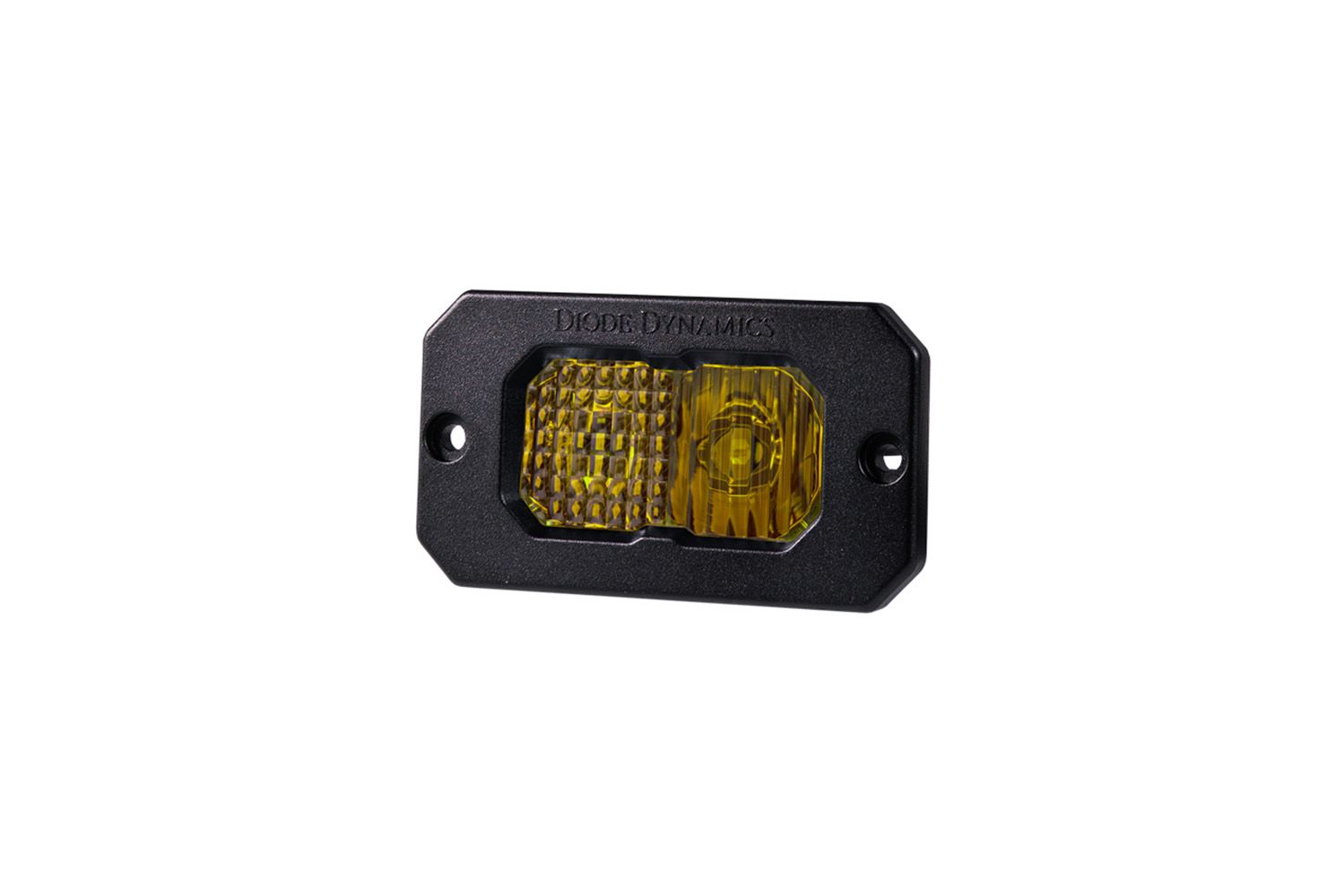 DIODE DYNAMICS | SSC2 SAE Yellow Sport Flush Mount LED Pod (One)