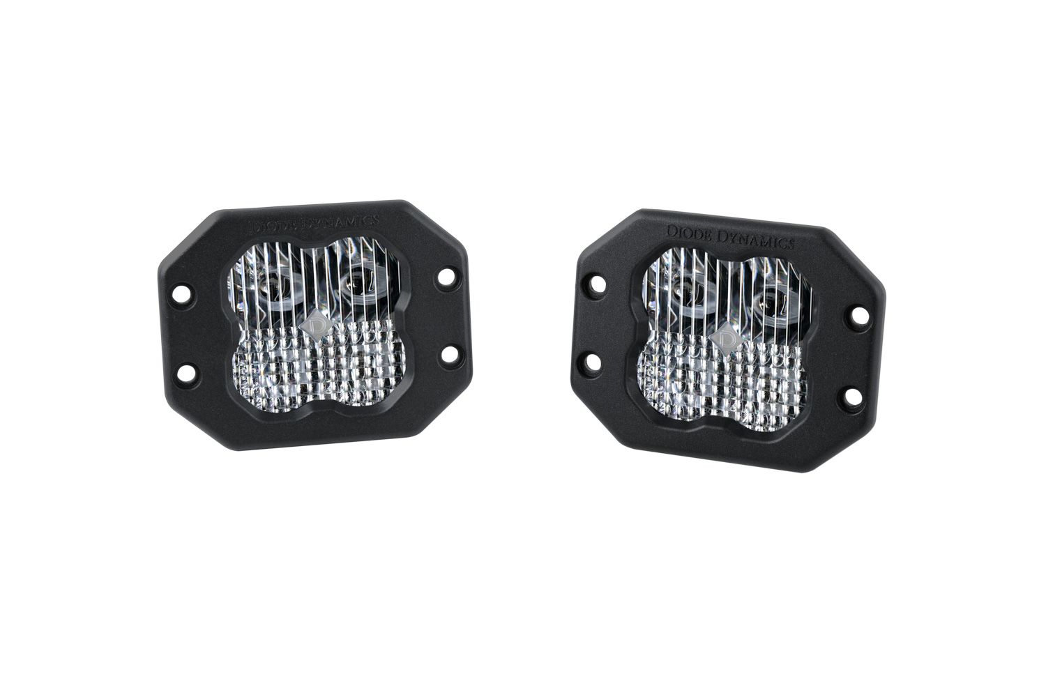 DIODE DYNAMICS | SS3 SAE/DOT White Sport Flush Mount LED Pod (Pair)