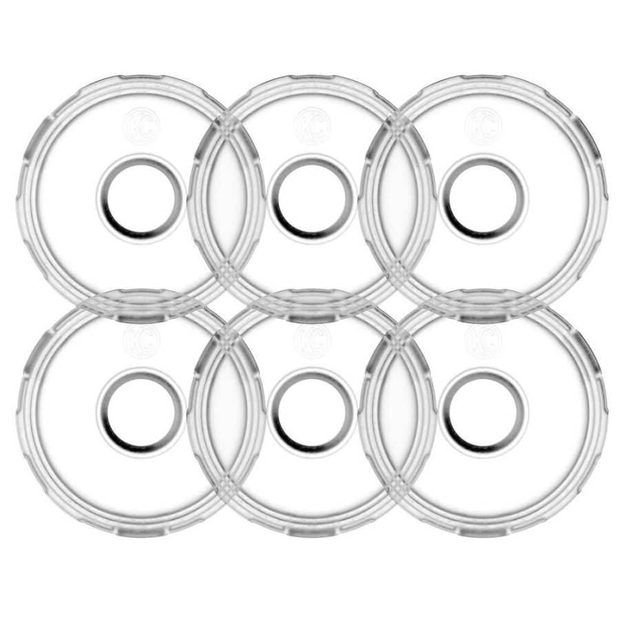 KC HILITES | Cyclone V2 Lens Replacement - 6-PK