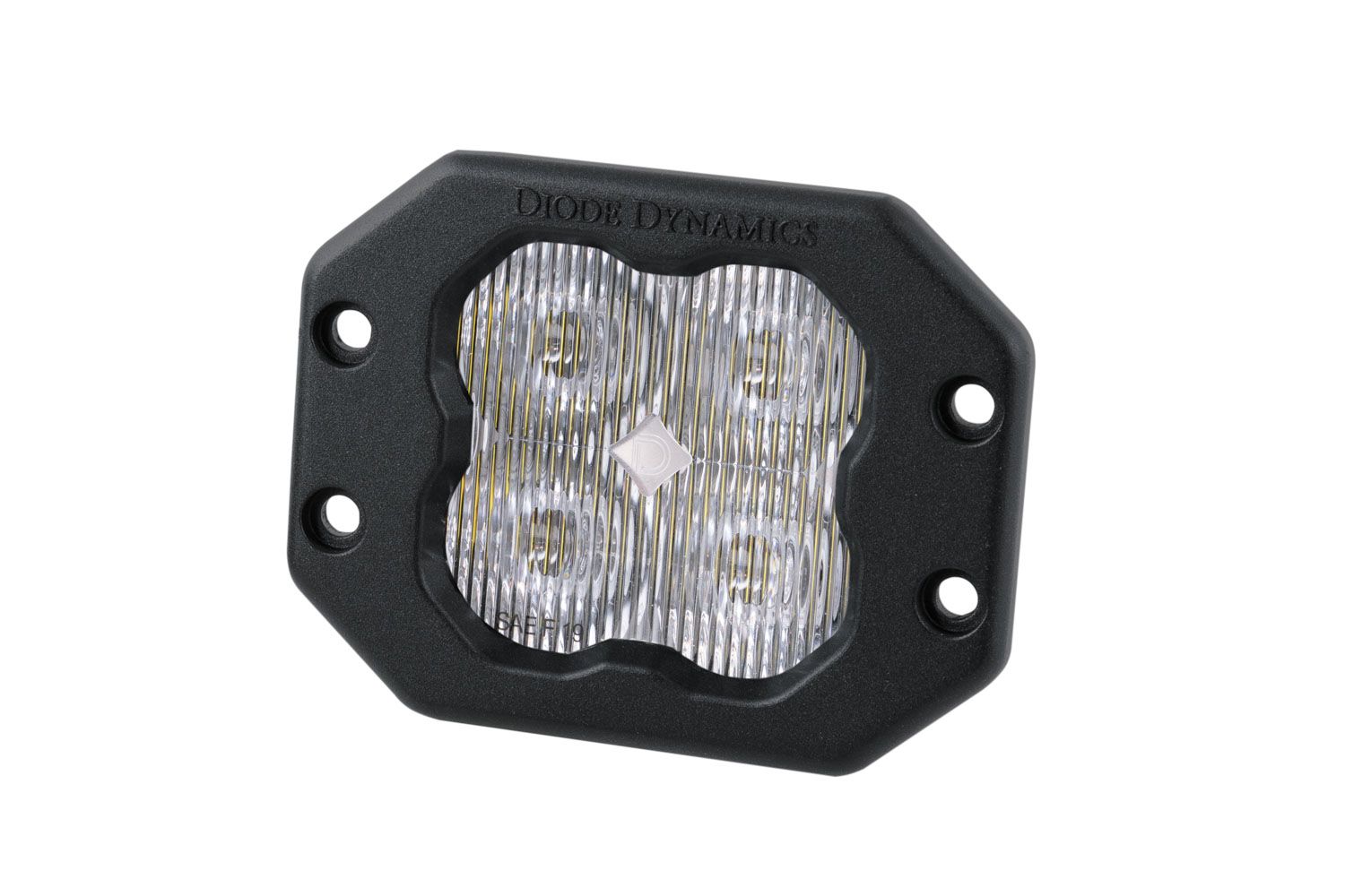 DIODE DYNAMICS | SS3 SAE/DOT White Sport Flush Mount LED Pod (One)