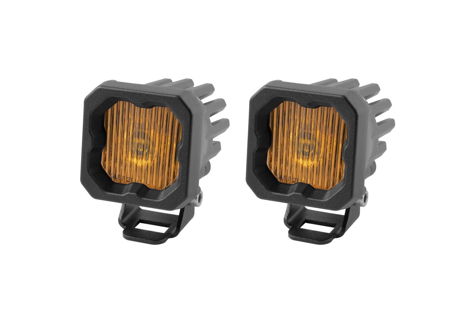 DIODE DYNAMICS | SSC1 Yellow SAE Fog Standard LED Pod (Pair)