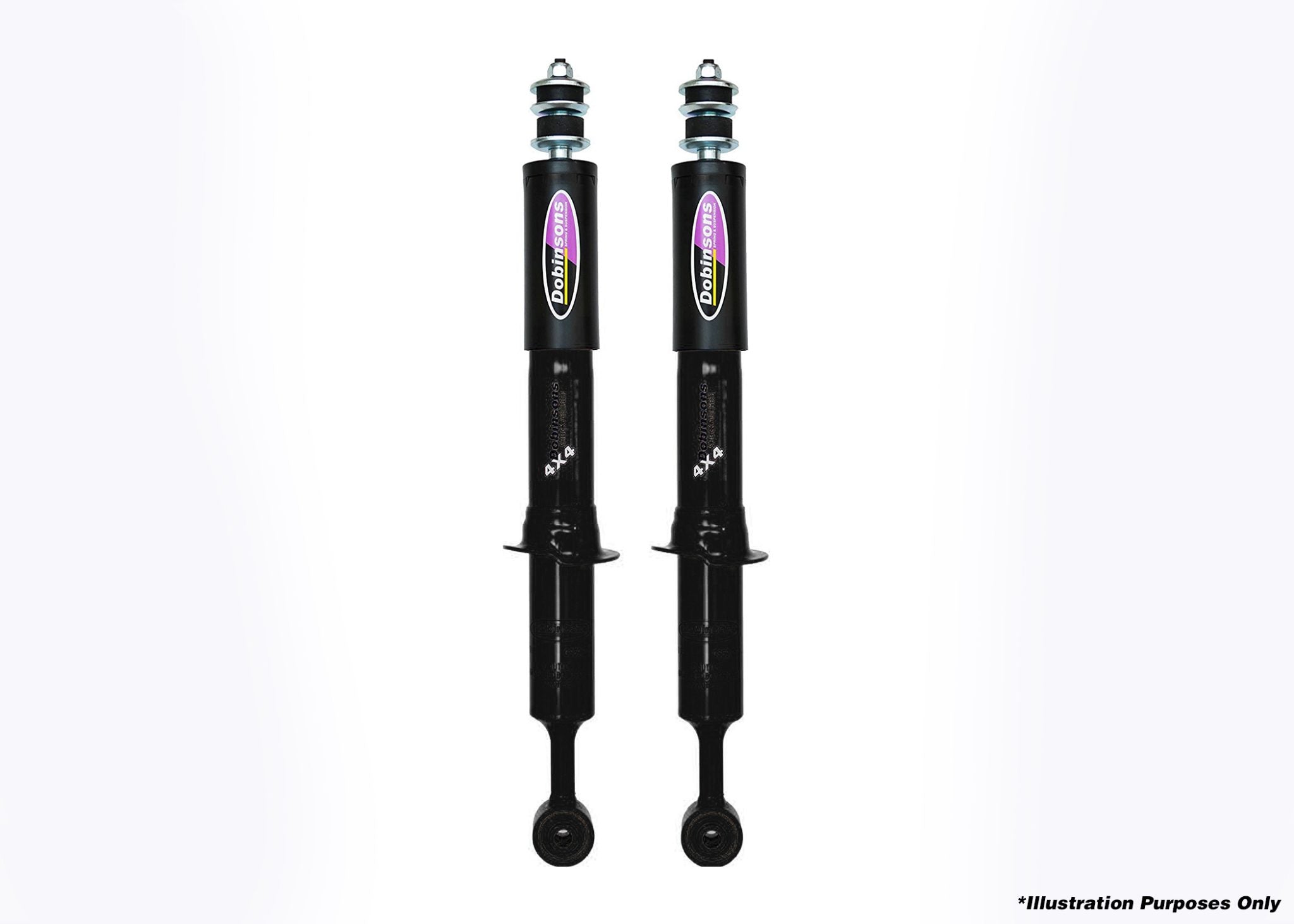 DOBINSONS | 4Runner 5th Gen 2009-On & Prado 150 Series Twin Tube Nitro Gas Front Strut 0"-2" Lift (GS59-700)