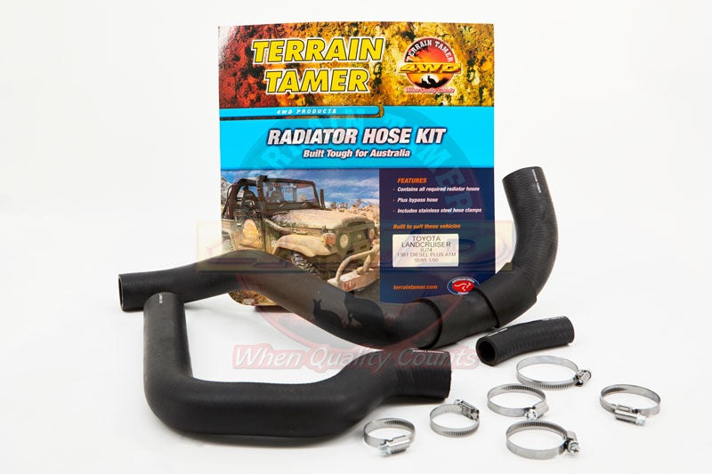 TERRAIN TAMER | Radiator Hose Kit 13BT BJ74 Automatic Transmission
