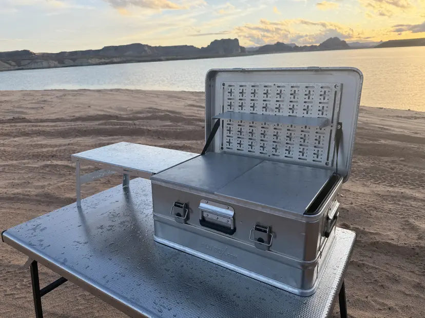 ALUBOX | Table Top Pair For Coffee Kit