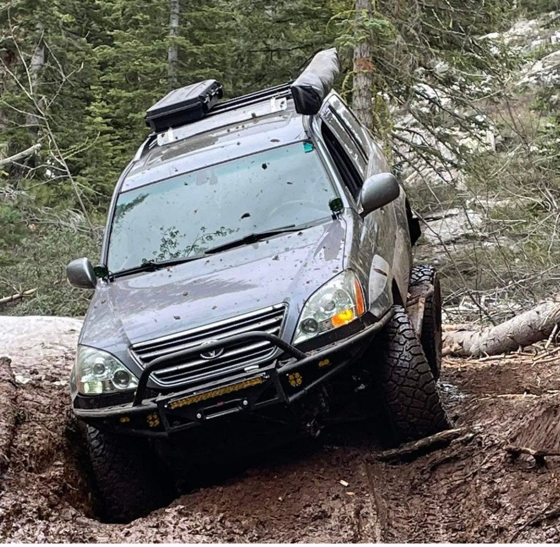 LIL B's FABRICATION | Lexus GX470 Hybrid Front Bumper