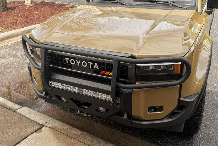 RAGO FABRICATION | Land Cruiser 250 Series (2024 - Present) Brush Guard For Rago's Center Mount Front Bumper (AC7707101NA)