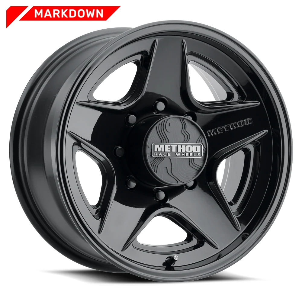 METHOD RACE WHEELS | 319 Markdown Gloss Black Standard Single Wheel (MR319290871318)