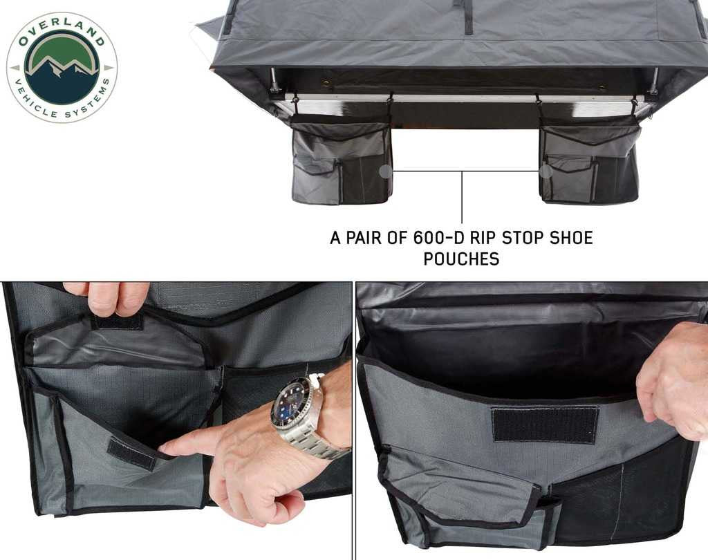 OVERLAND VEHICLE SYSTEMS | Nomadic 3 Roof Top Tent Shoe Bags (18039936-W24)