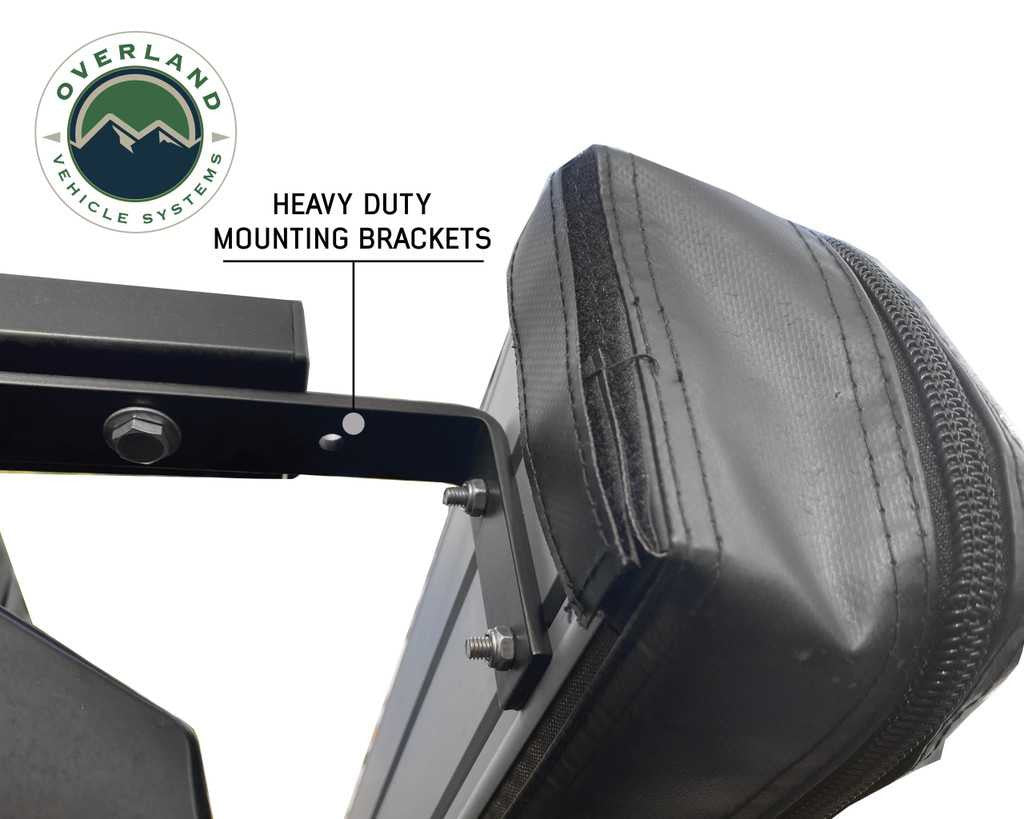 OVERLAND VEHICLE SYSTEMS | Nomadic Quick Deploying Shower Mounting Brackets One (18199909-W03)