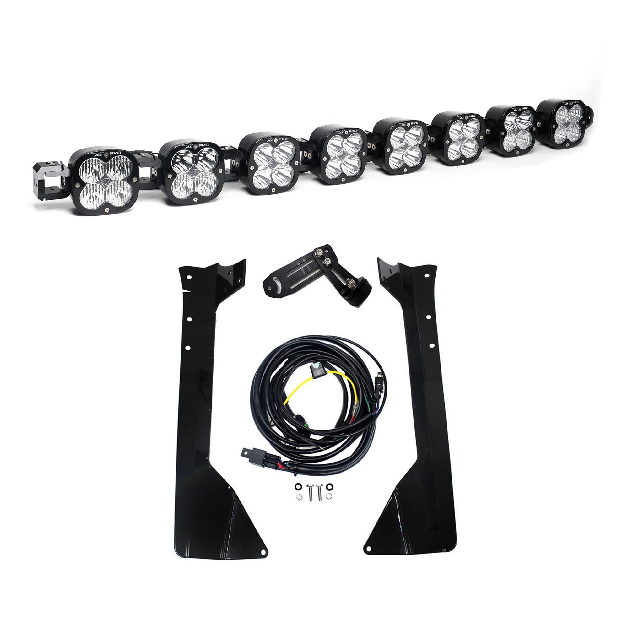 BAJA DESIGNS | Jeep JK XL Linkable Roof Mount Light Kit - Jeep 2007-18 Wrangler JK