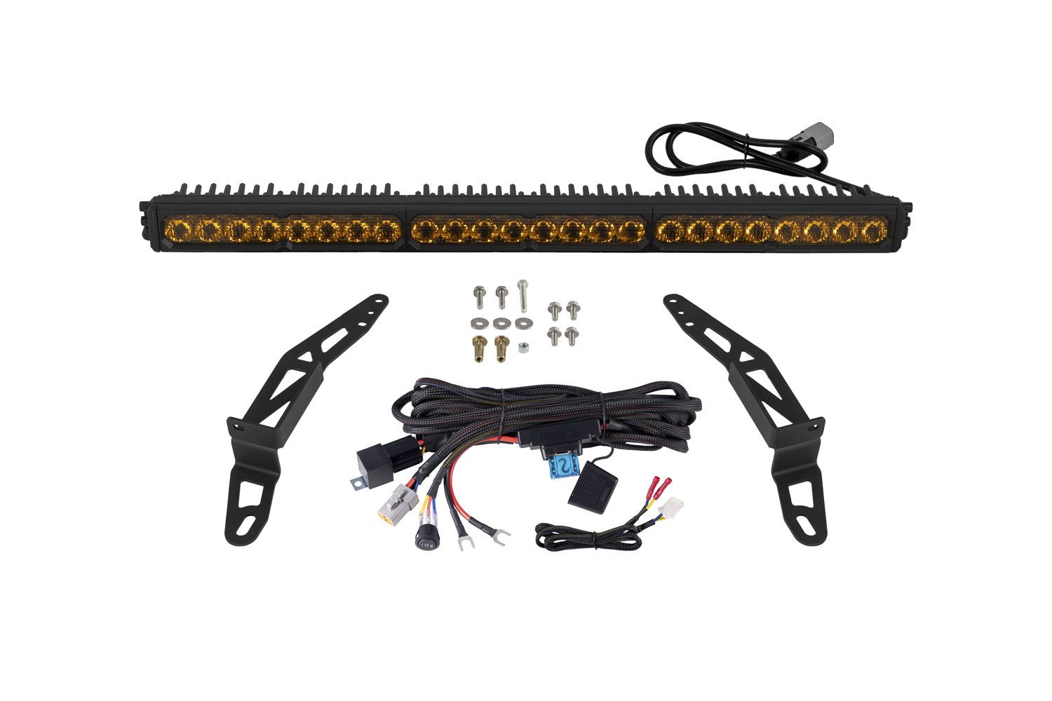 DIODE DYNAMICS | 2018-2026 Jeep JL Wrangler Bumper LED Lightbar Kit