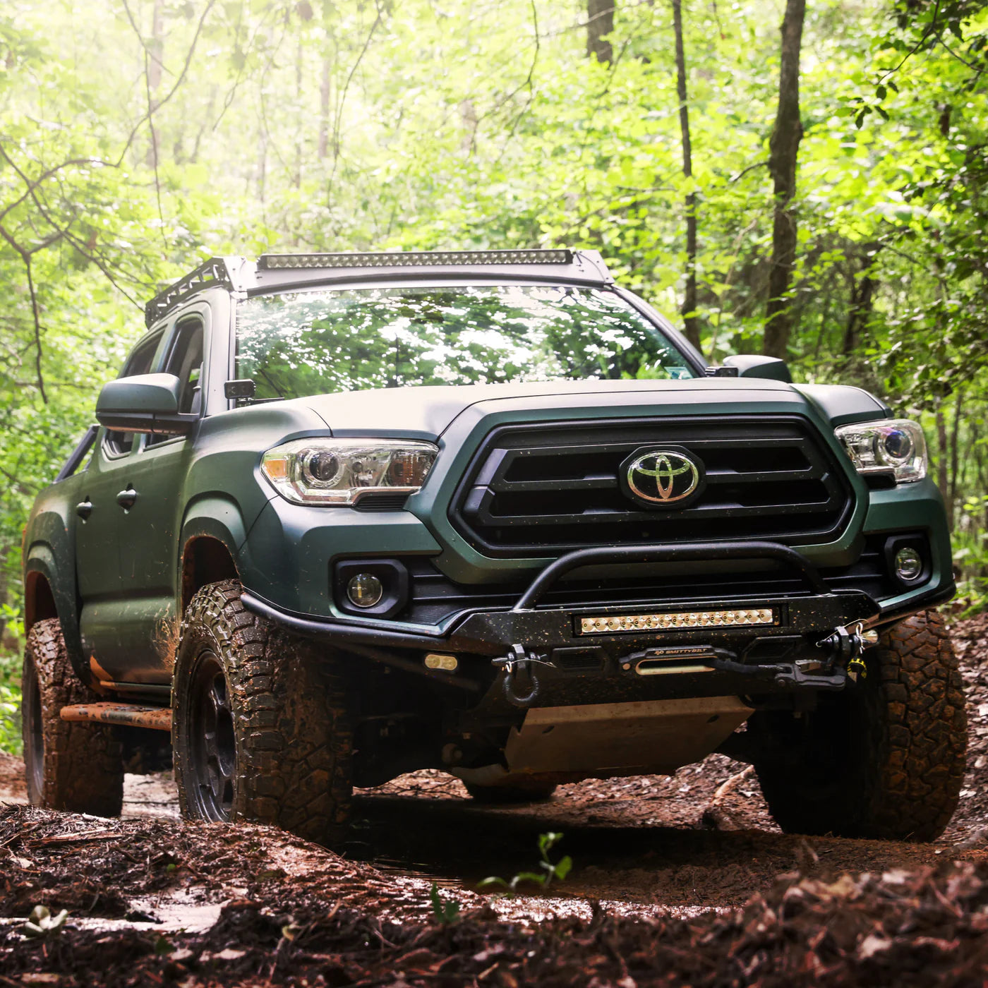 SOUTHERN STYLE OFFROAD | Tacoma 3rd Gen (2016 - 2023) Slimline Tube Front Bumper (SSO-FBR-03-22)